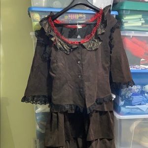 Mrs Lovett costume, hand tailored, handmade